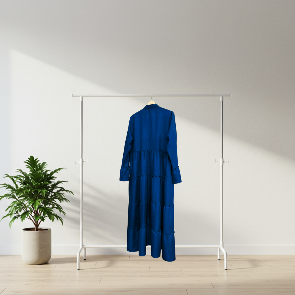 Linen-Style Summer Dress